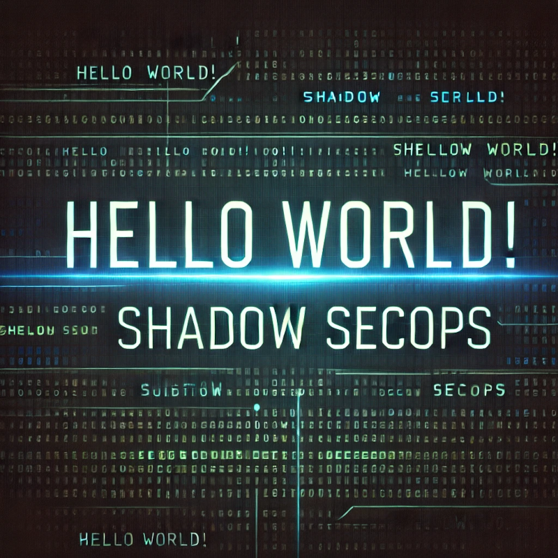 Shadow SecOps: The New Kid on the Block